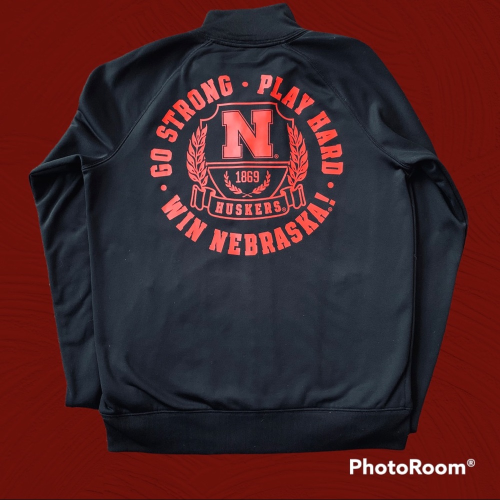 NWOT PINK/Victoria’s Secret/University of Nebraska/Cornhusker Jacket Size M